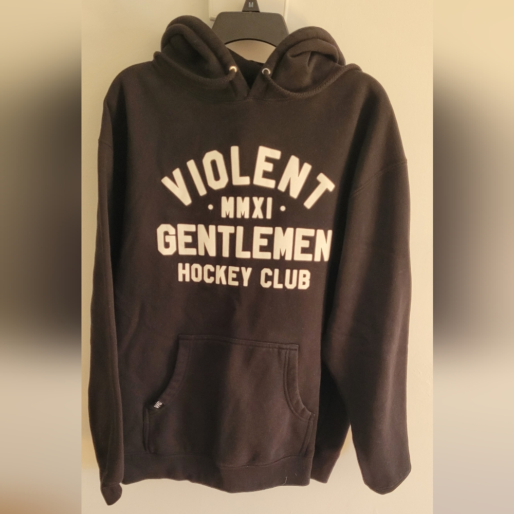 Men's Large Violent Gentlemen Hoodie